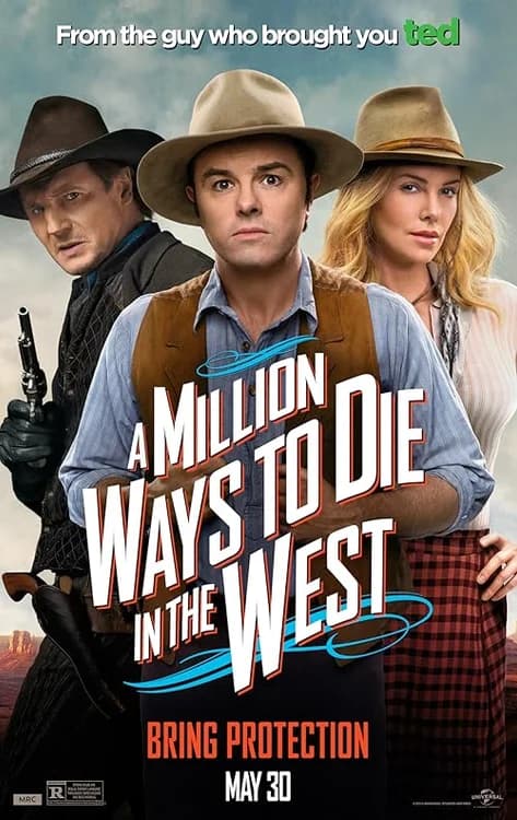 A Million Ways to Die in the West film posteri