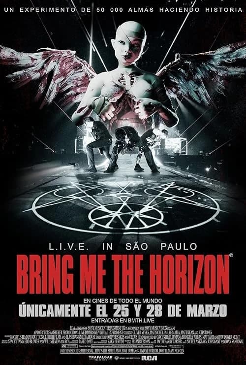 Bring Me the Horizon: L.I.V.E. in São Paulo film posteri