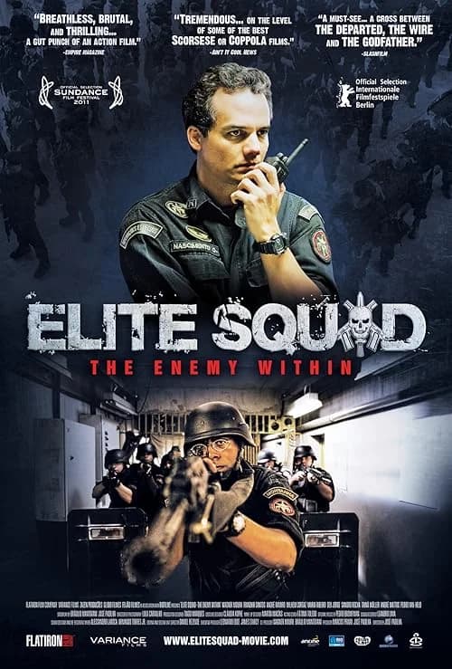 Elite Squad 2: The Enemy Within film posteri