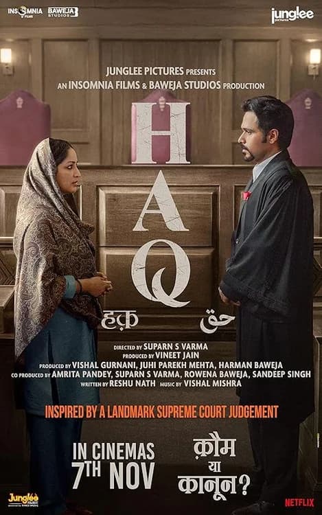 Haq film posteri