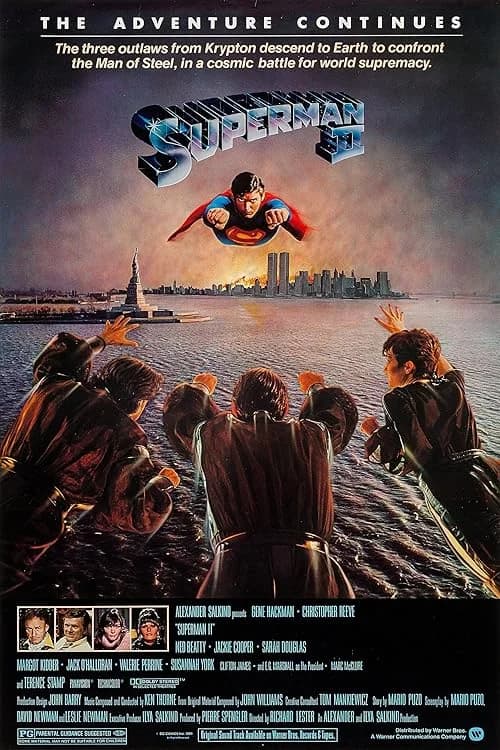 Superman II film posteri