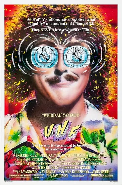 UHF film posteri