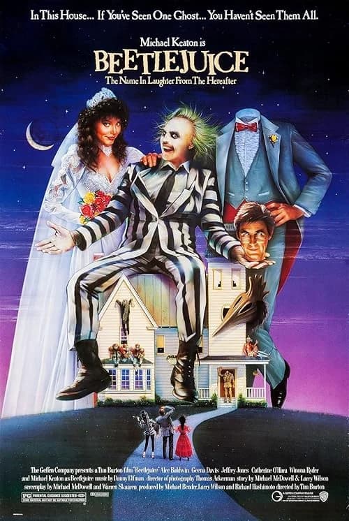 Beetlejuice film posteri